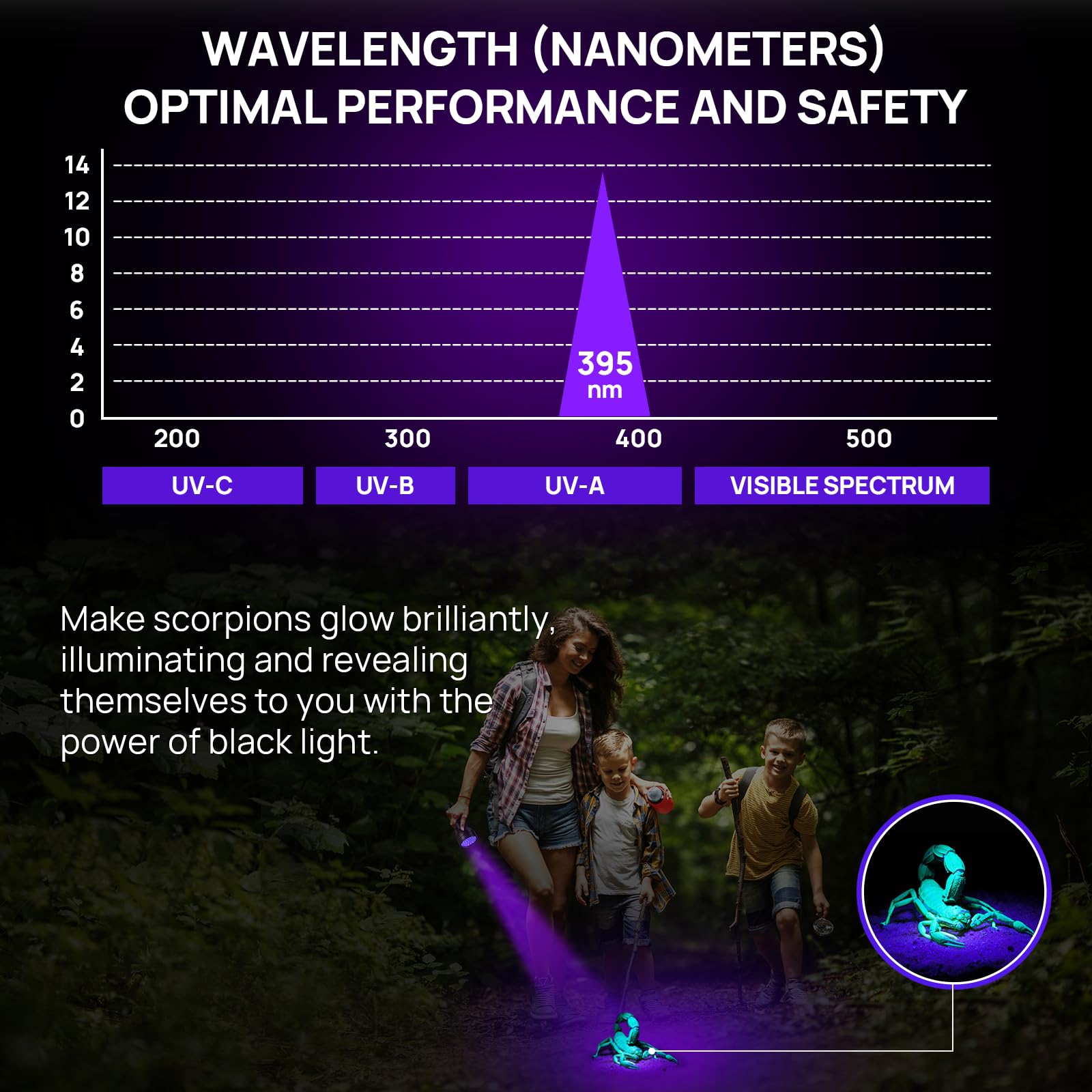 51 LED UV Flashlight Black Light 395nm - Portable Ultraviolet Torch for Detecting Pet Urine, Bed Bugs & Dry Stains | Essential for Pet Owners, Home Inspection & Resin Curing Projects | Works with Odor Eliminators