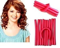SKINPLUS Self-Holding Hair Curling Flexi Rods - 10 Pack Multicolor Hair Styling Curlers for Natural Waves & Curls - Perfect for Home, Salon, and Travel Use