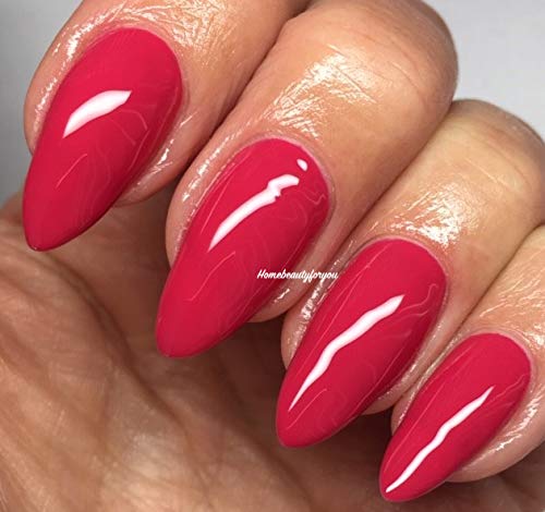 Bluesky Gel Nail Polish - Pink Strawberry Magenta Kiss CS01, UV LED Soak Off Nail Polish, 10ml (Requires UV/LED Lamp) - Perfect for Salon Quality Manicures, Nail Art Designs & Long-Lasting Wear