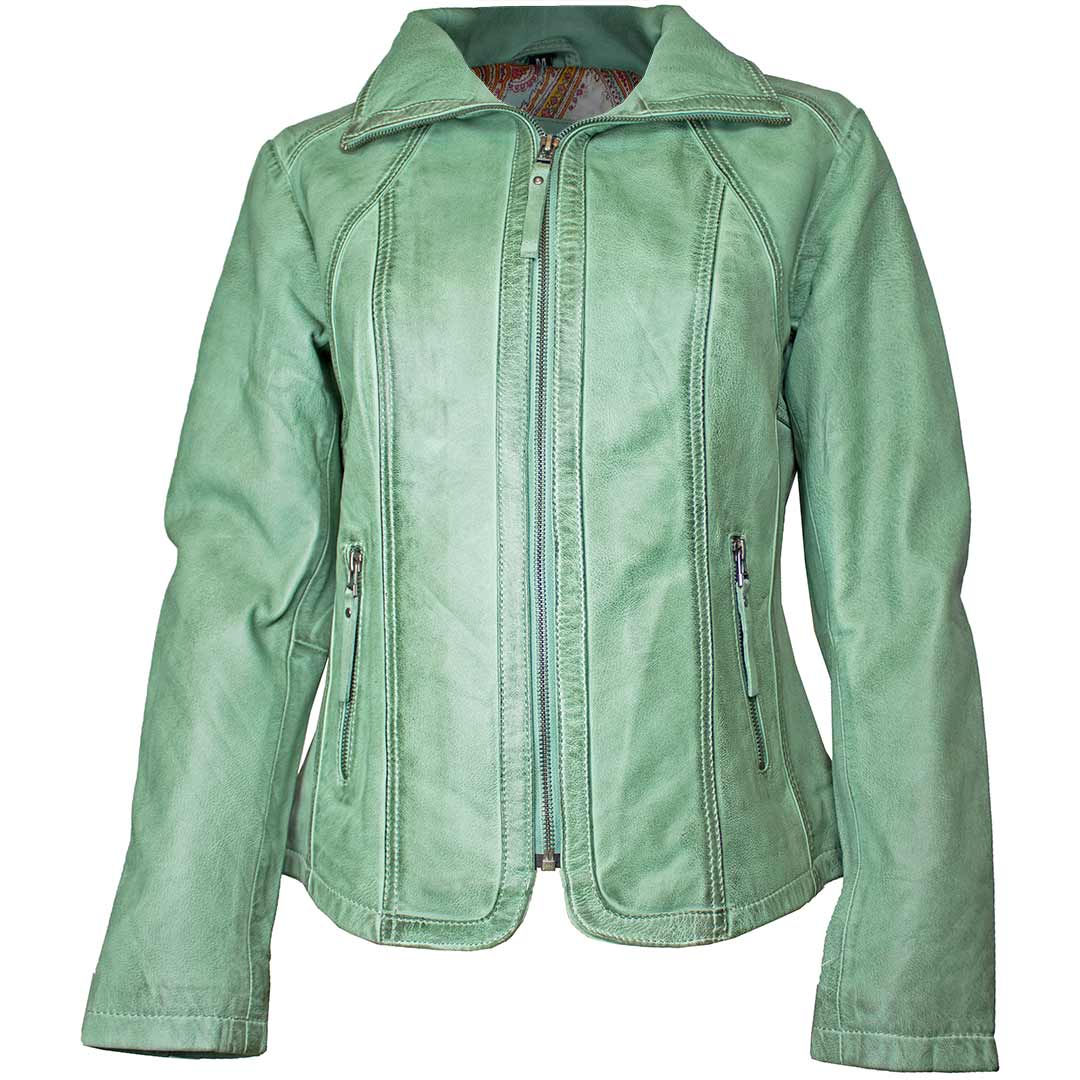 BOL Women's Grace Genuine Leather Jacket - Stylish & Comfortable Outerwear for Casual, Office & Night Out