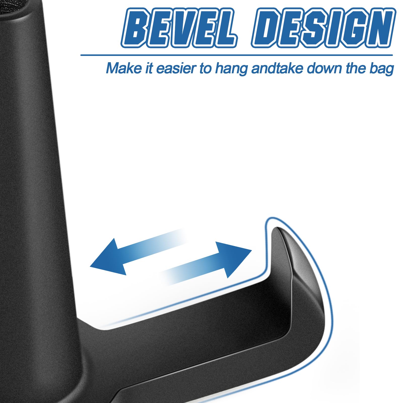 Tesla Model 3 Trunk Grocery Bag Hook - Durable Aluminum Car Accessories for Tesla Model 3 (2018-2024) - Perfect for Organizing Groceries, Shopping Bags & Preventing Spills While Driving