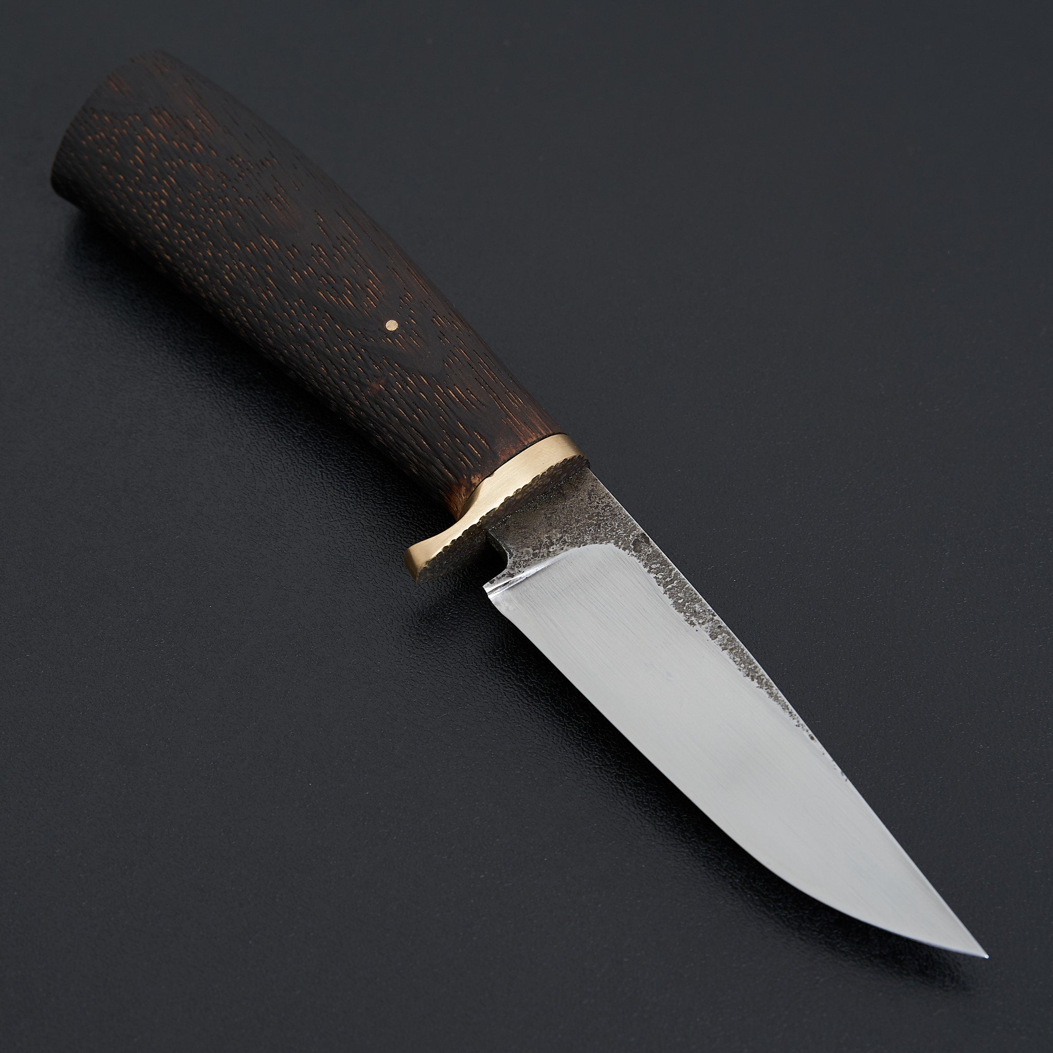 Bryan Raquin 125SC Oak Hunter Knife - Premium Hunting & Outdoor Survival Knife for Camping, Hiking & Bushcraft