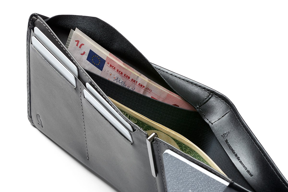 Bellroy Premium Travel Wallet - RFID Blocking Passport Holder for Secure Travel with Tickets, Cash, Cards & Pen | Perfect for International Flights & Business Trips