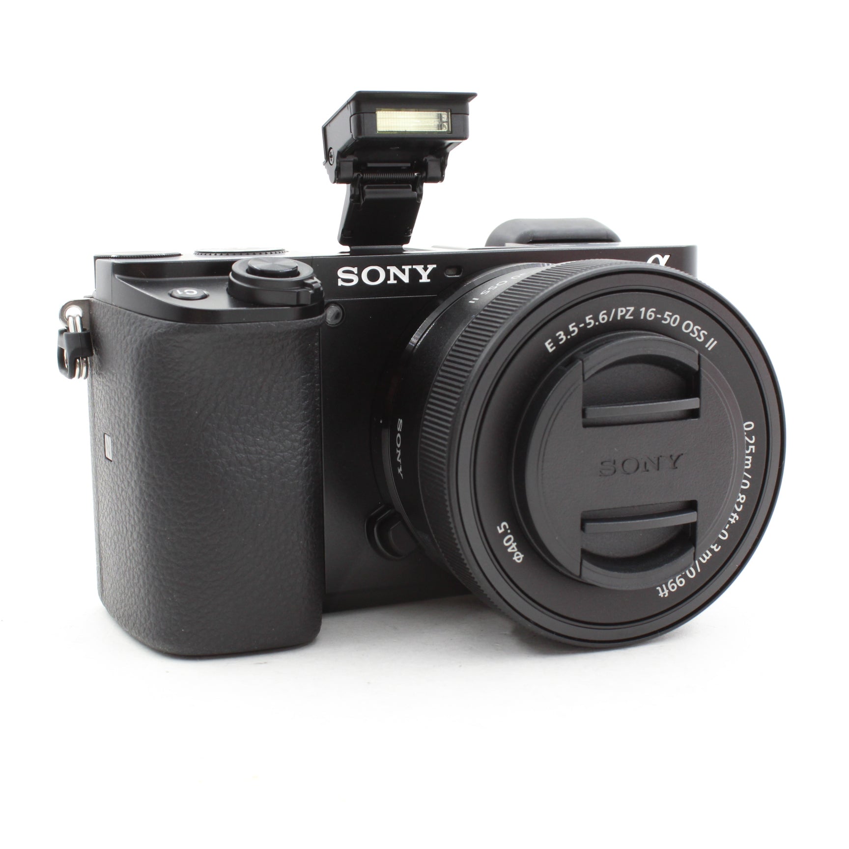 Open Box Sony Alpha a6100 Mirrorless Camera with PZ 16-50mm f/3.5-5.6 II Lens - Perfect for Vlogging, Travel Photography & YouTube Content Creation
