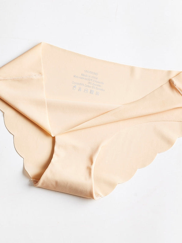 ZASUWA Women's Breathable Triangle Panties - Soft & Comfortable Underwear for Daily Wear, Yoga, and Sleep