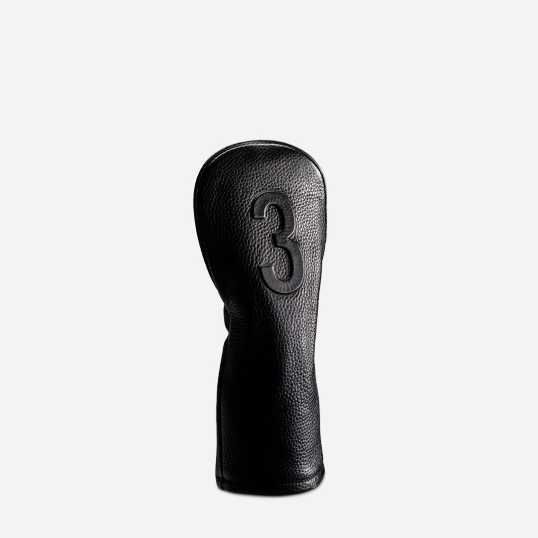 Luxury Embossed Golf Club Headcover - Premium Protection for Drivers, Woods & Hybrids - Perfect for Golf Enthusiasts & Club Safety