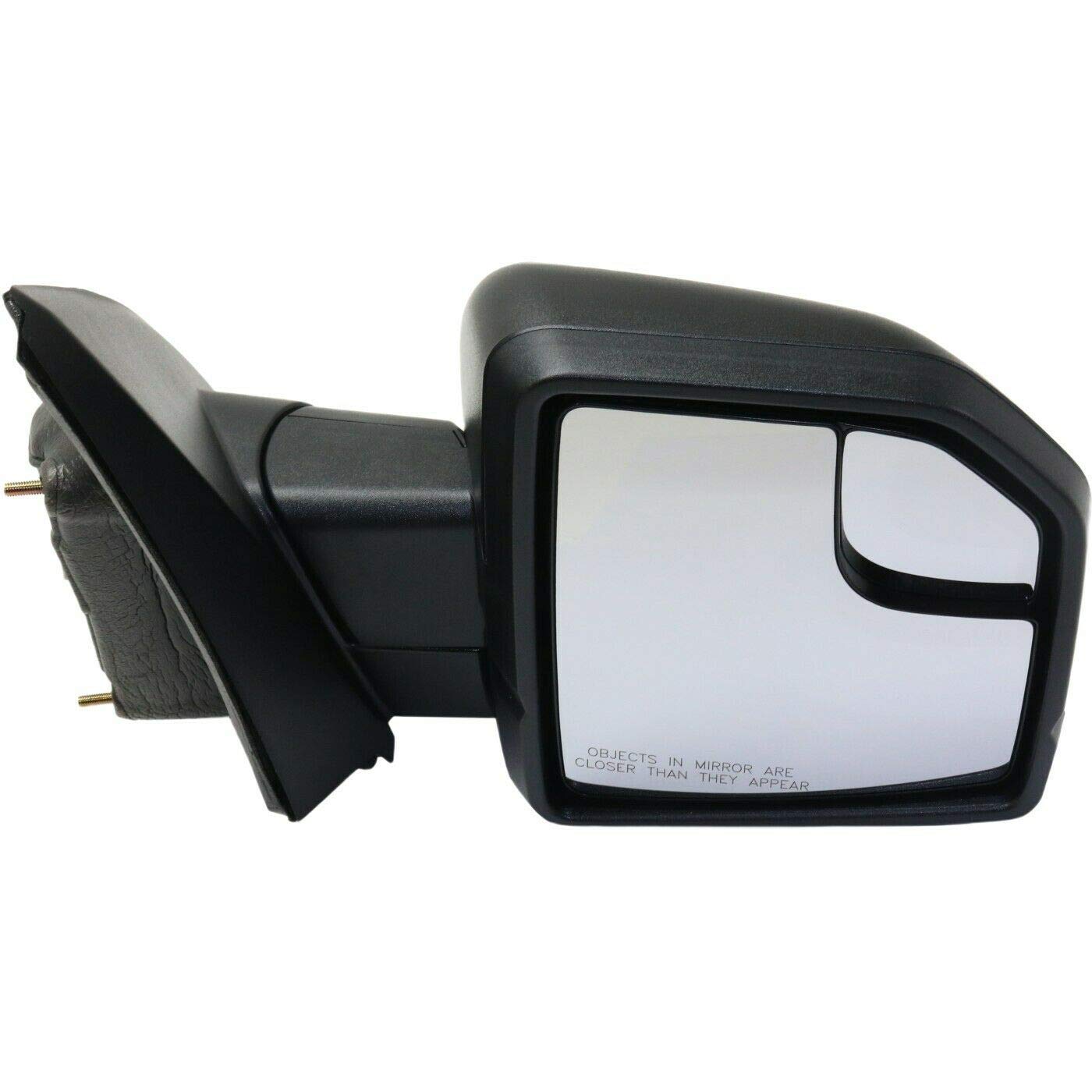 WAQQ Mirror Passenger Right Side RH Hand FD291ER, FO1321522, FL3Z17682BB - Replacement Side Mirror for Ford Vehicles - Perfect for Repair & Safety on the Road