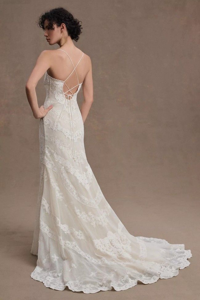 BHLDN Gaspard Gown - Elegant Wedding Dress for Brides | Perfect for Beach, Garden & Formal Weddings