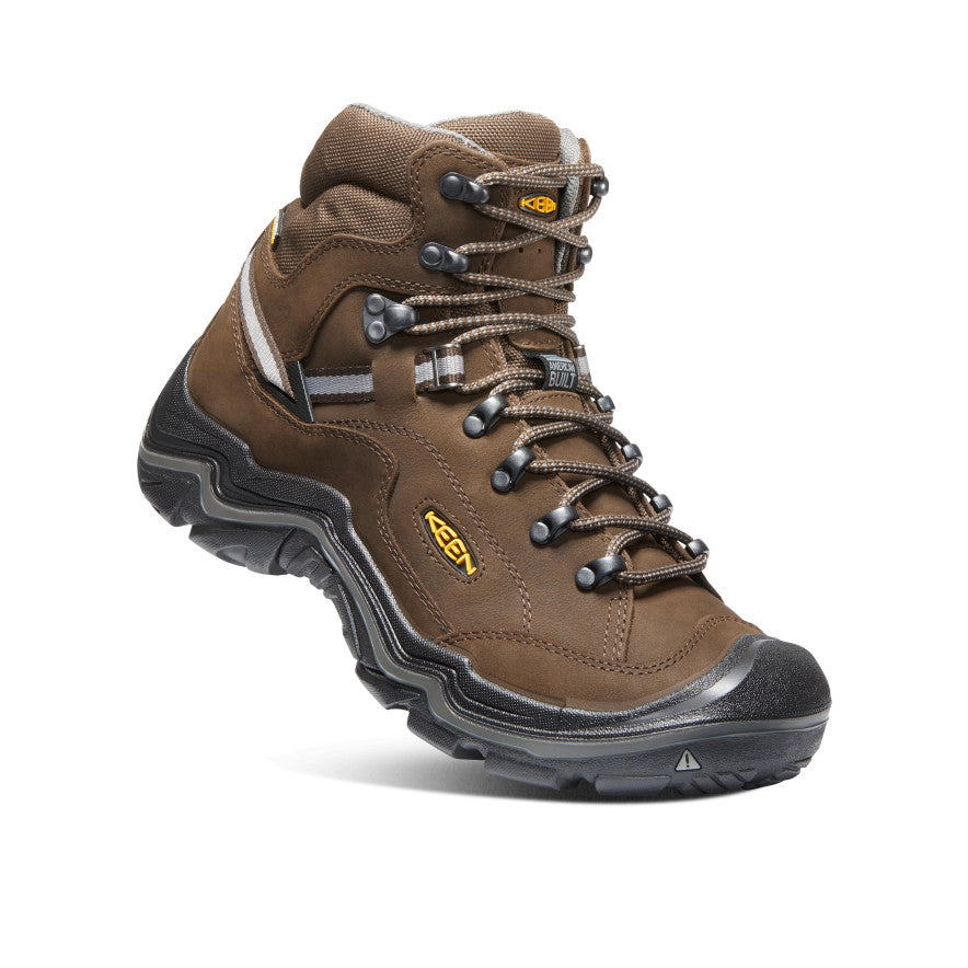 Men's Durand II Waterproof Hiking Boots - Cascade Brown/Gargoyle | All-Weather Outdoor Trekking & Camping Shoes for Men