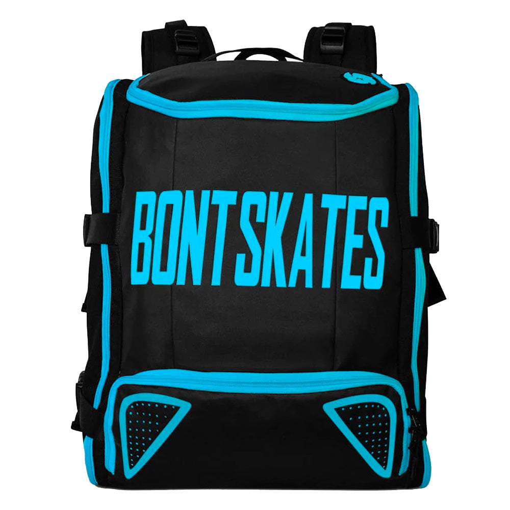 Bont Backpack - Durable Waterproof Hiking & Travel Backpack for Men & Women - Black/Blue - Perfect for Outdoor Adventures, Camping & Daily Commute