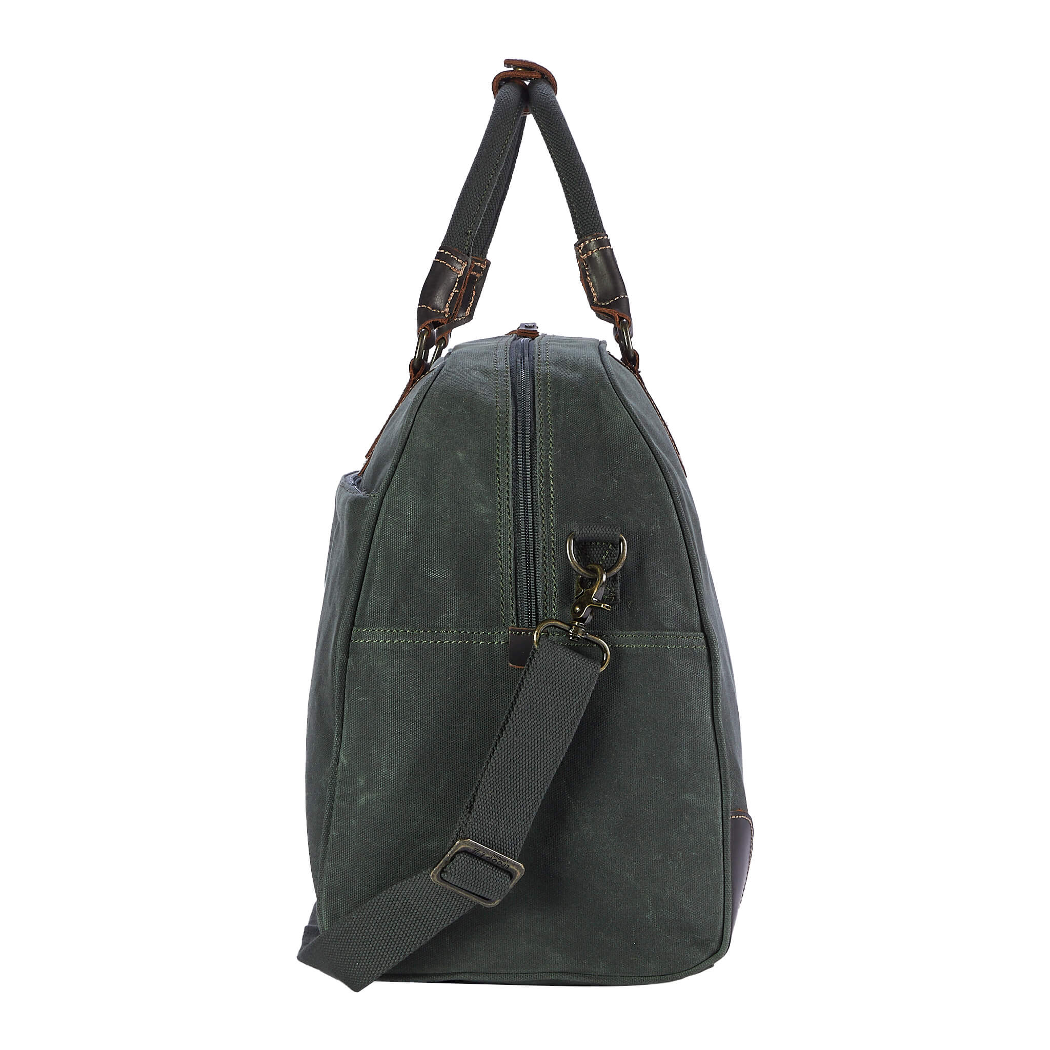 TRP0263 Troop London Classic Canvas Holdall - Large Durable Travel Duffel Bag for Gym, Weekend Trips & Outdoor Adventures