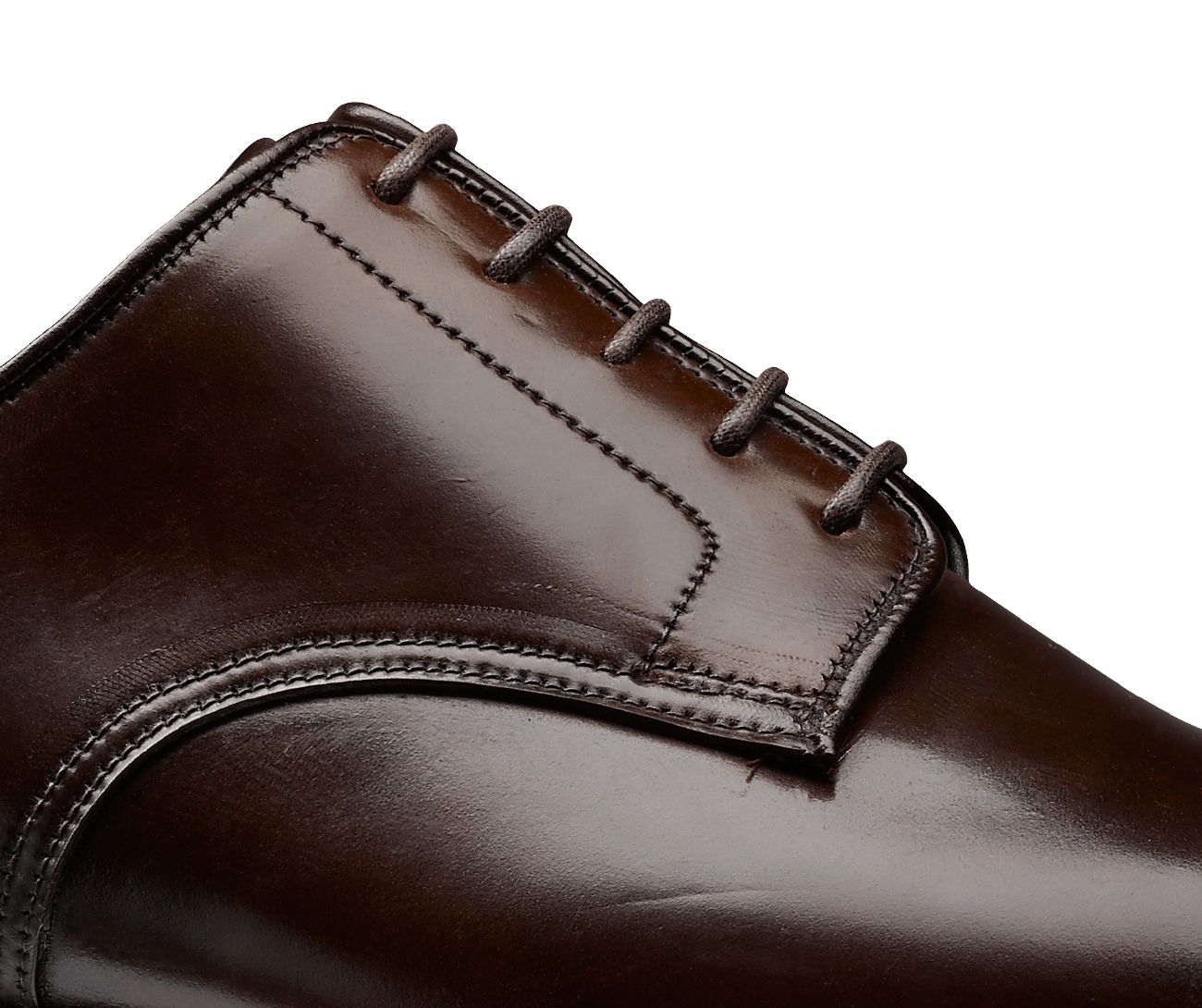 Premium Bradford Dark Brown Cordovan Leather - Durable & Luxurious for Wallets, Belts & Accessories | Perfect for Business & Formal Occasions