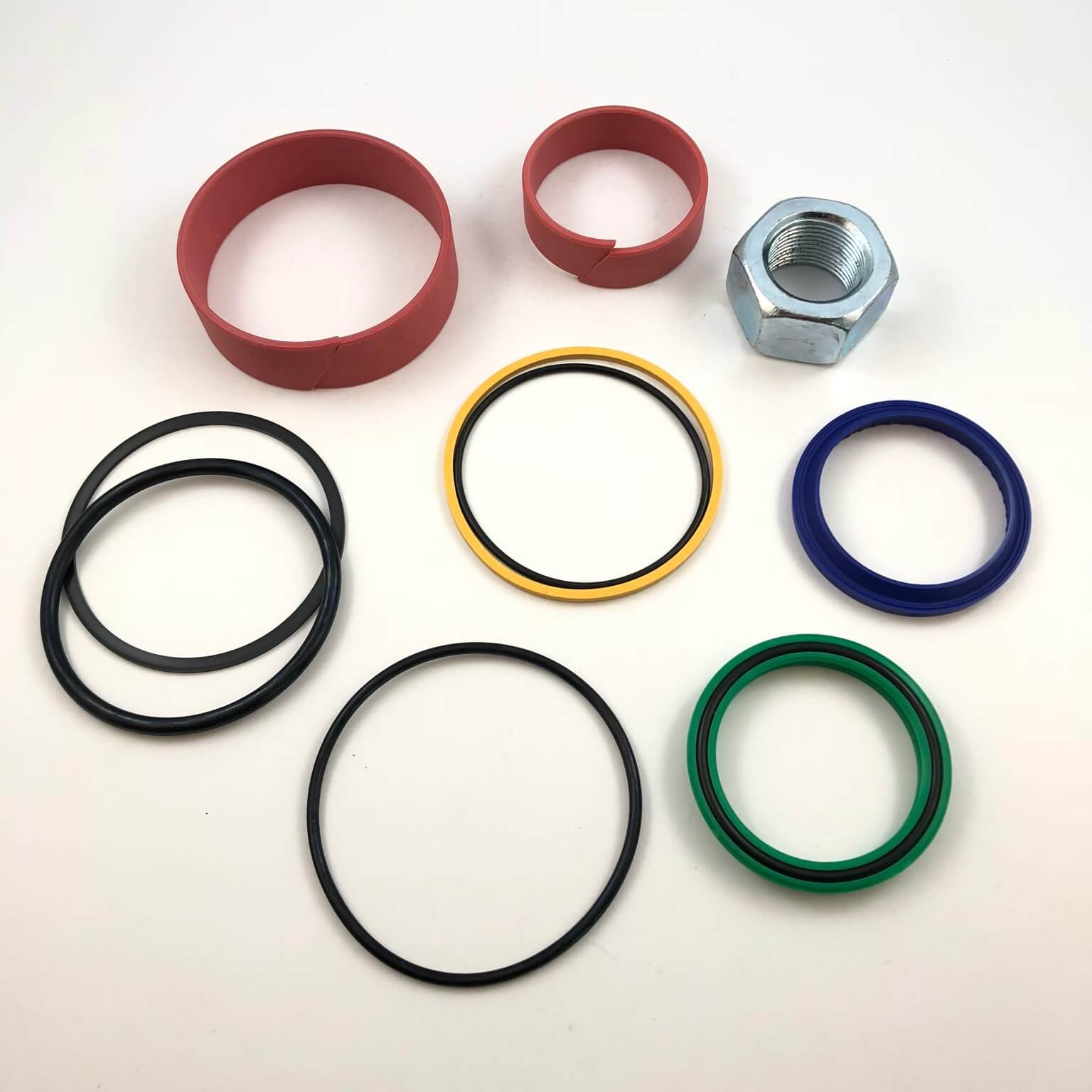 Bobcat 337G 337WG 341G Mini Excavator Hydraulic Arm Seal Repair Kit - Replacement Seals for Mini Digger Excavation Equipment (Construction, Landscaping, Trenching)