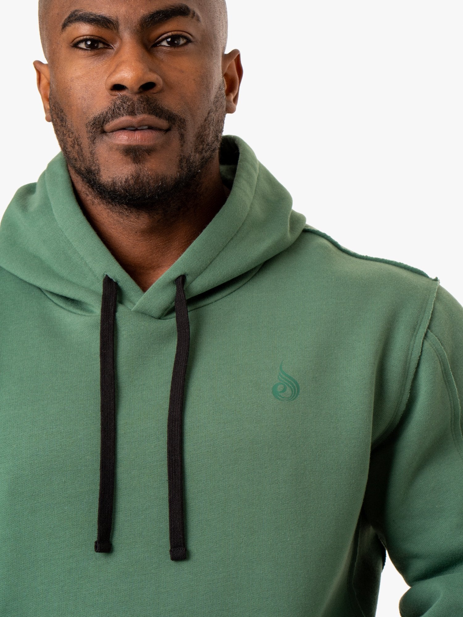Force Pullover Hoodie for Men & Women - Comfortable Green Hooded Sweatshirt - Perfect for Gym, Running, and Casual Wear