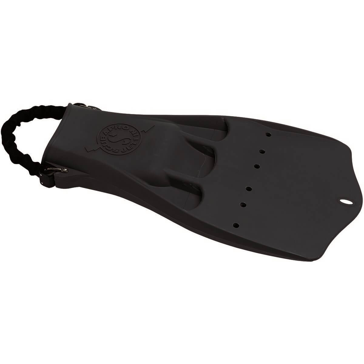 Scubapro Jet Fins with Spring Heel Strap - Black Scuba Diving Fins for Professional & Recreational Divers - Perfect for Ocean, Pool & Training Sessions
