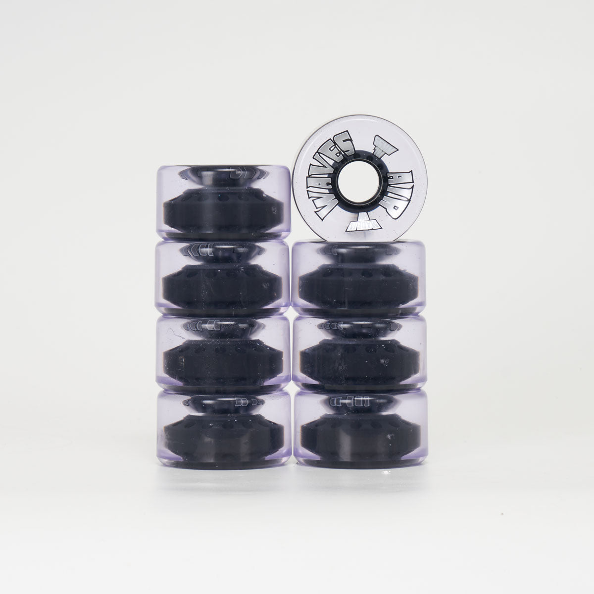 Airwaves 65mm/78a Clear Skateboard Wheels - High Performance for Smooth Cruising & Street Skating