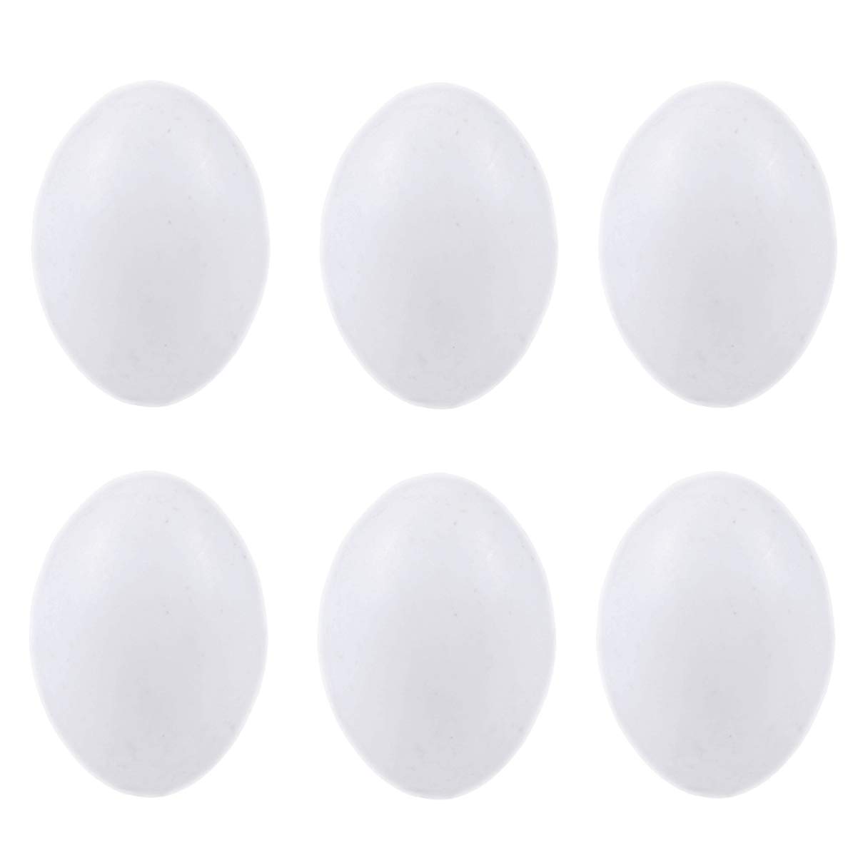 Balacoo 10pcs Small Bird Toys - Fake Pigeon Eggs for Training & Nesting, Solid White Bird Laying Eggs Supplies, Funny Toddler Toys & Birdcage Decor - Perfect for Pigeon Breeding, Bird Training, and Kids Pretend Play