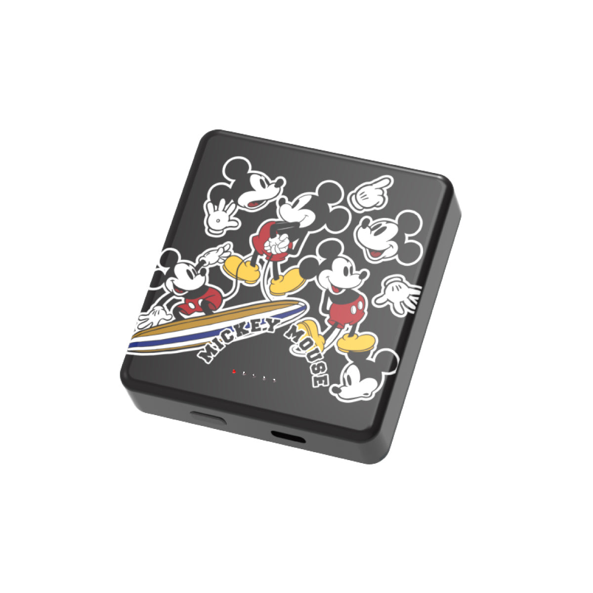Disney Mickey Mouse Magnetic Wireless Power Bank - 10000mAh Portable Charger for iPhone, Samsung, AirPods | Perfect for Travel, Work & Outdoor Adventures