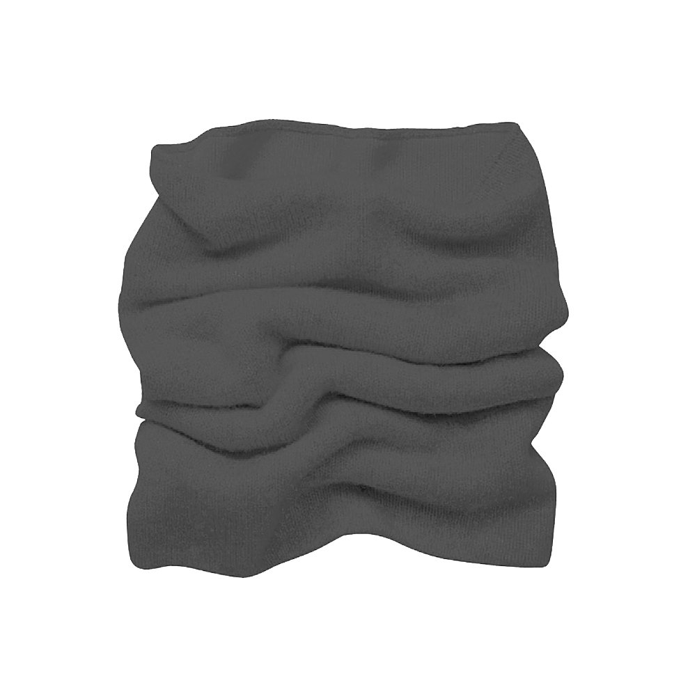 Parisbonbon Men's 100% Cashmere Neck Warmer Scarf - Soft & Warm Winter Accessory in Medium Gray (One Size) - Perfect for Outdoor Activities, Skiing & Cold Weather Fashion