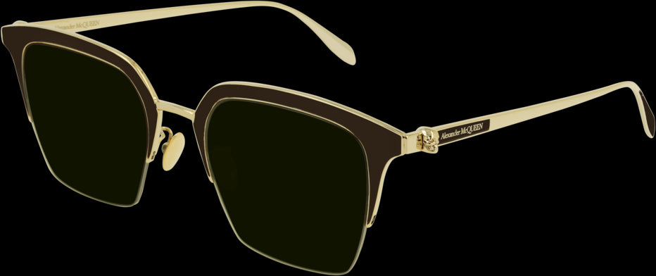 Alexander McQueen AM0213SA Sunglasses - Luxury Designer Shades for Men & Women - Perfect for Outdoor Activities, Travel & Fashion