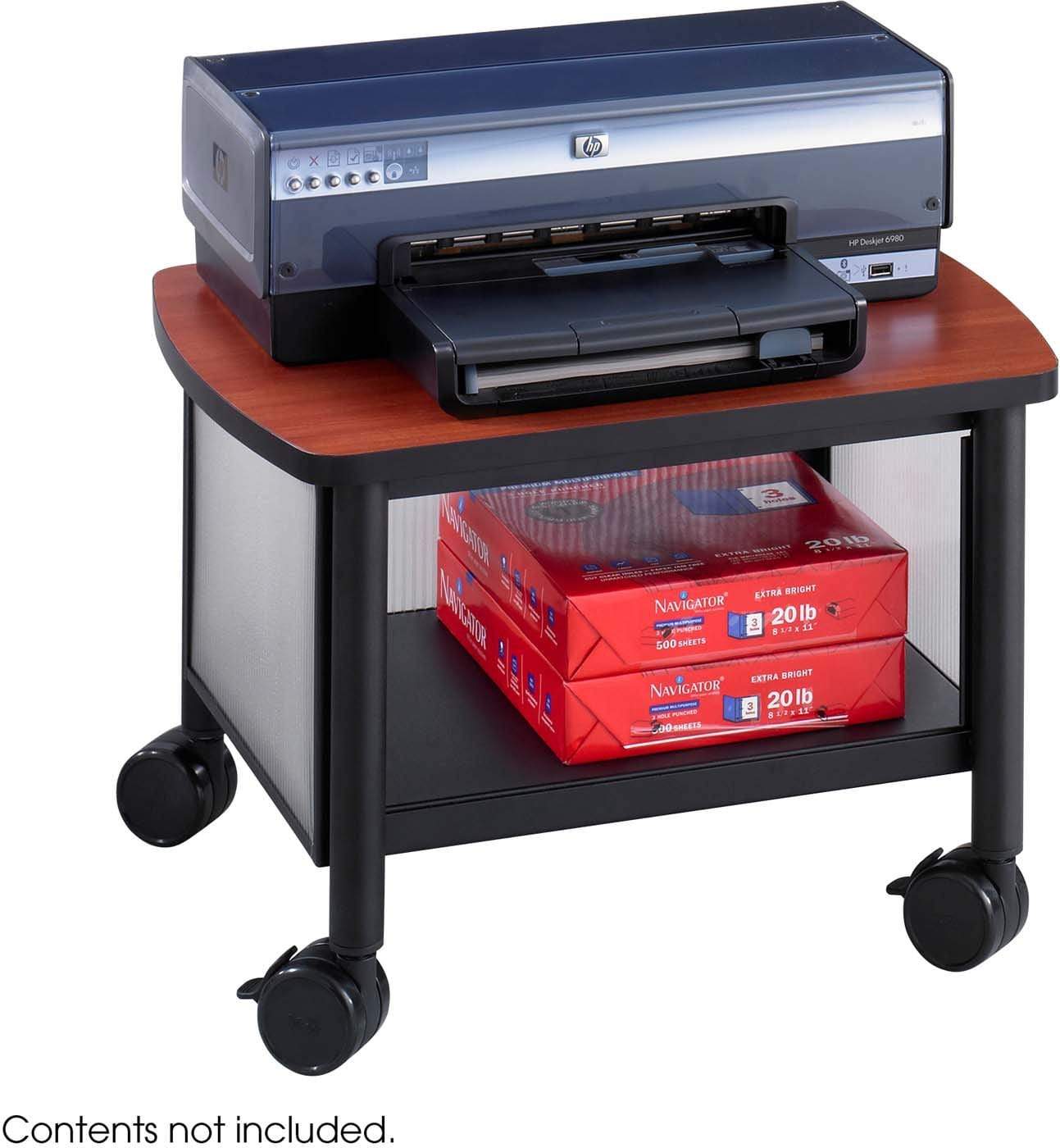 Impromptu® Under Desk Printer Stand - Black [1862BL] | Space-Saving Home & Office Organizer for Printers & Scanners