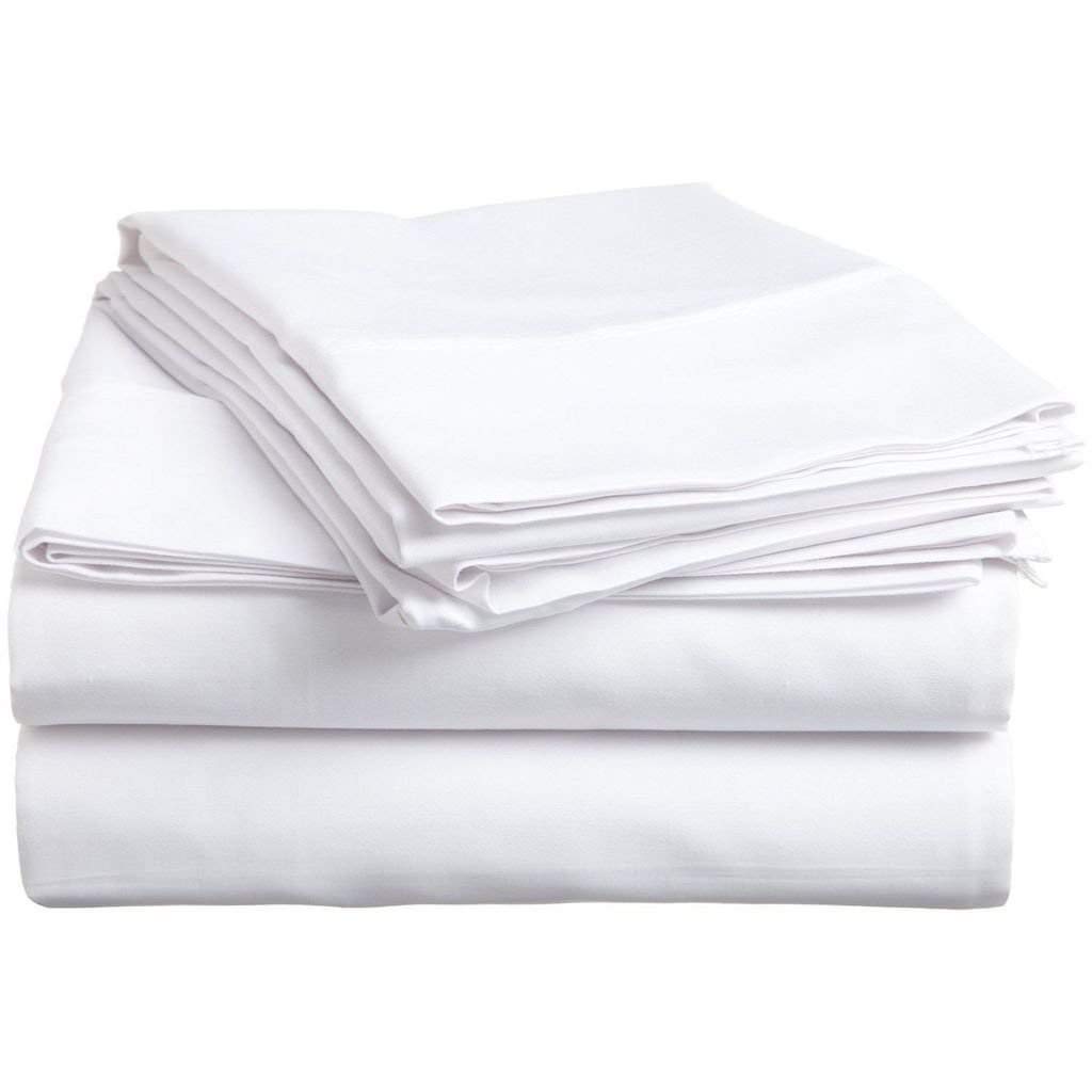 Premium 1500-Thread-Count Egyptian Cotton Sheet Set - Super Soft Deep Pocket (Fits up to 10
