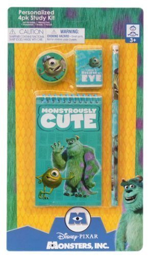 Monsters University Party Pack - Loot Bags, Stickers, Masks for Kids Birthday
