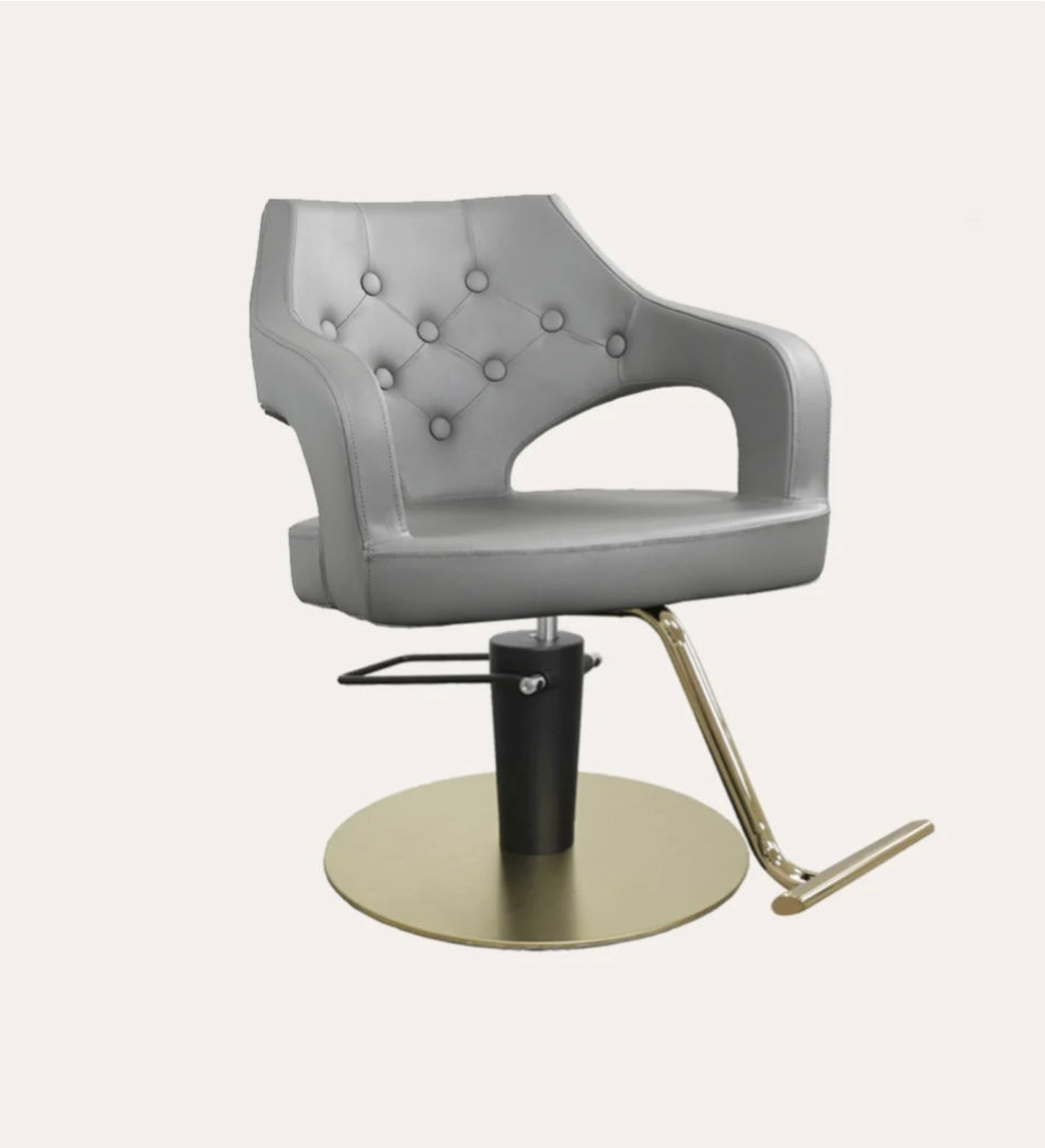Premium Salon Chair for Hair Styling & Beauty Services - Adjustable Hydraulic Stylist Chair with Headrest & Footrest - Perfect for Salons, Barbershops & Home Use