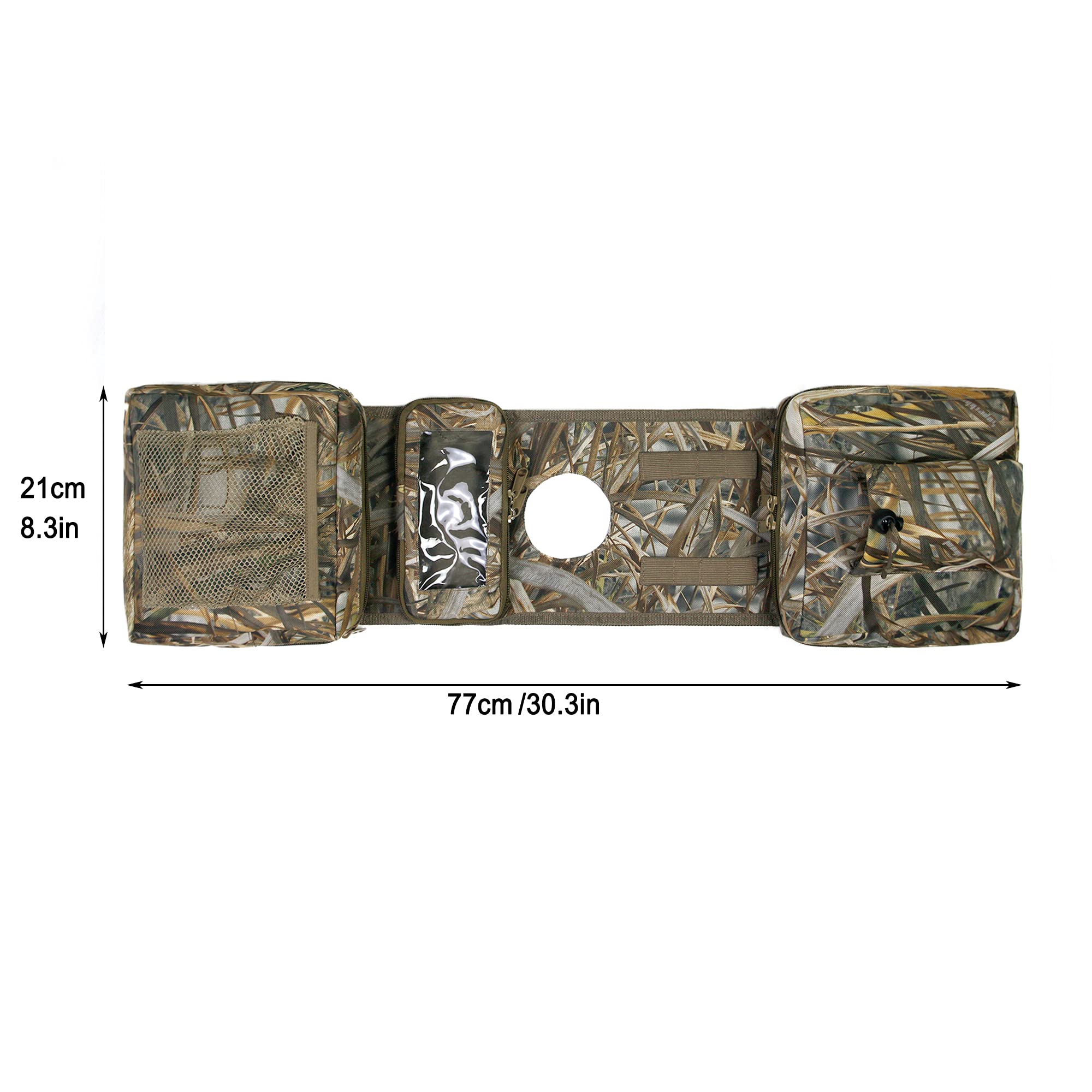 MYDAYS ATV Saddle Bag - Waterproof Cargo Storage Bag for ATV, UTV, Snowmobile & Motorcycle - Camouflage Design - Perfect for Off-Road Adventures, Hunting & Outdoor Riding Gear Accessories