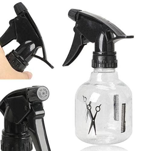 TWIREY 2 Pack Professional Empty Spray Bottles - Fine Mist for Hair Styling, Facial Hydration, Gardening & Cleaning - BPA Free Refillable Plastic Bottles for Home, Salon & Outdoor Use