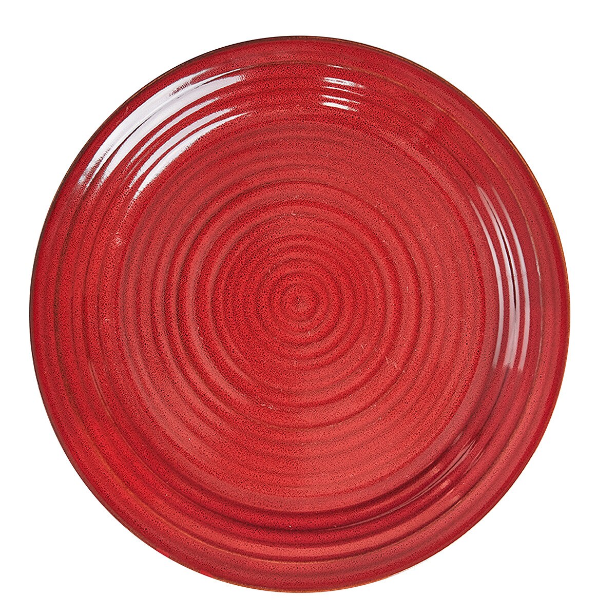 Aspen Red Dinnerware Set - Elegant 16-Piece Porcelain Tableware for Formal Dining & Entertaining - Perfect for Holidays, Dinner Parties & Special Occasions