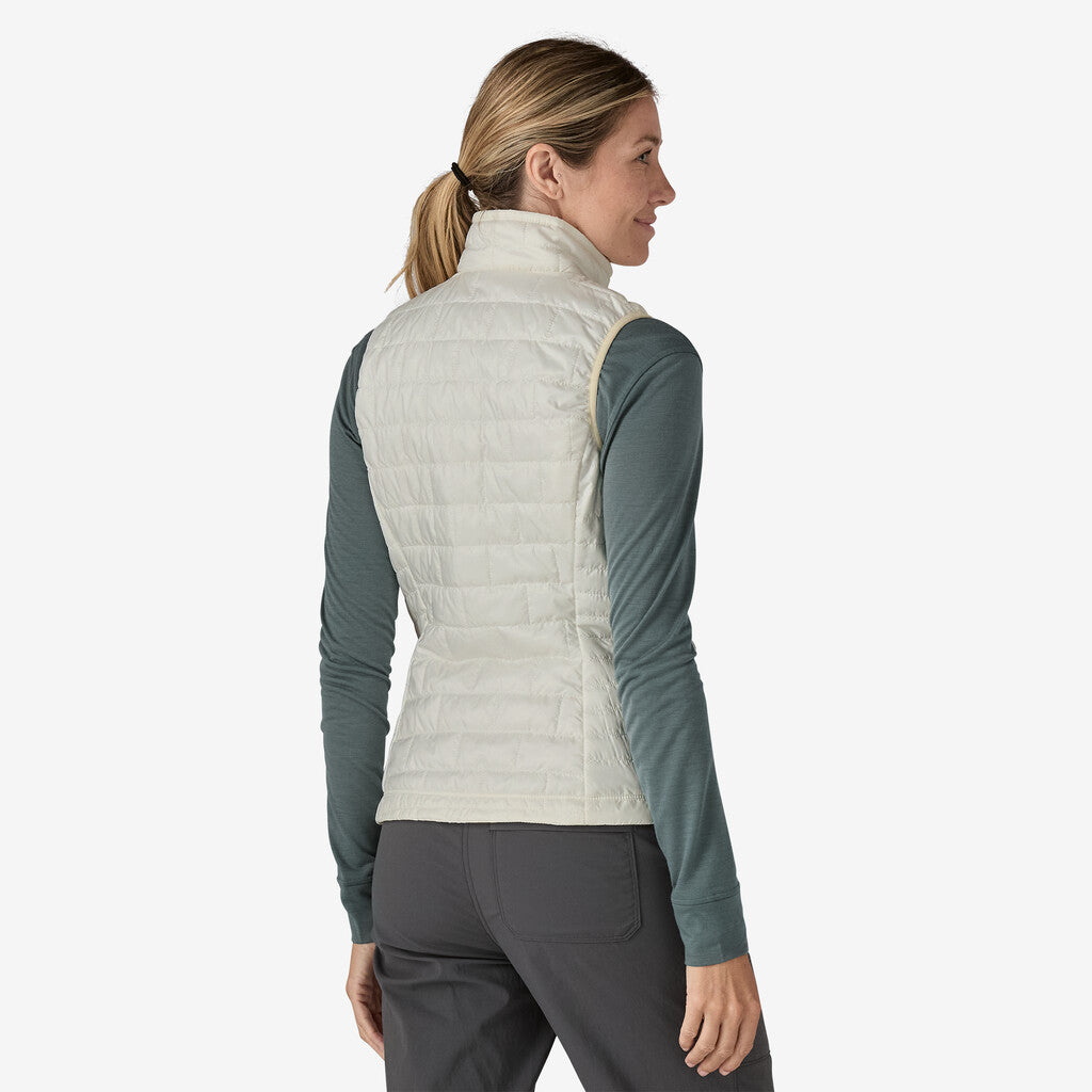 Women's Nano Puff Vest - Lightweight Waterproof Down Alternative Jacket for Outdoor Hiking, Camping & Winter Travel