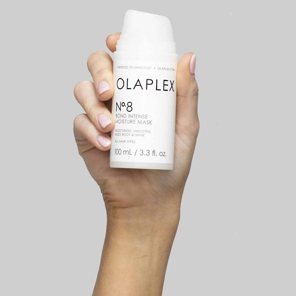 Olaplex No.8 Bond Intense Moisture Mask 100ml | Repairing Hair Treatment for Damaged Hair | Deep Conditioning Mask for Dry, Brittle Hair | Perfect for Salon-Quality Hair Care at Home