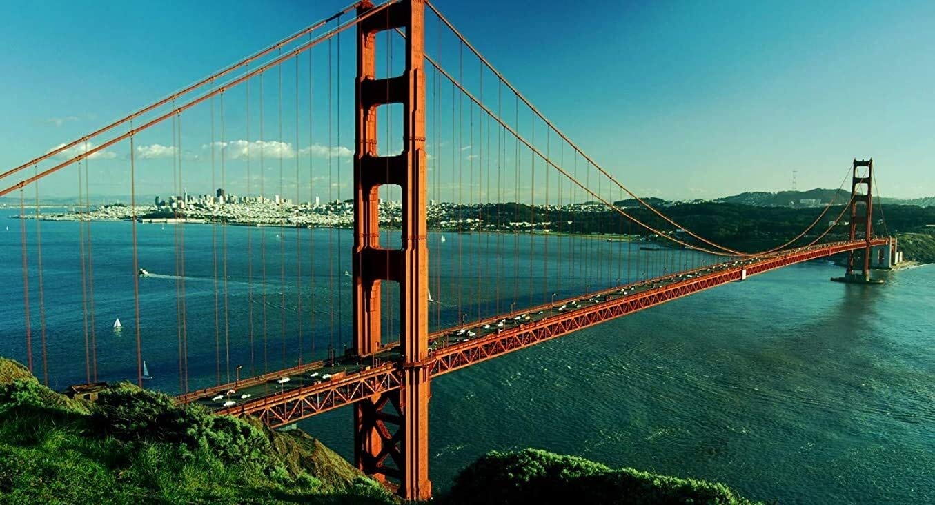 1000 Piece Mini Jigsaw Puzzle - Golden Gate Bridge Educational Toy for Adults & Kids | Fun Family Game, Brain Teaser & Gift Idea for Puzzle Lovers | Perfect for Home Decor, Classroom Learning & Relaxation Therapy