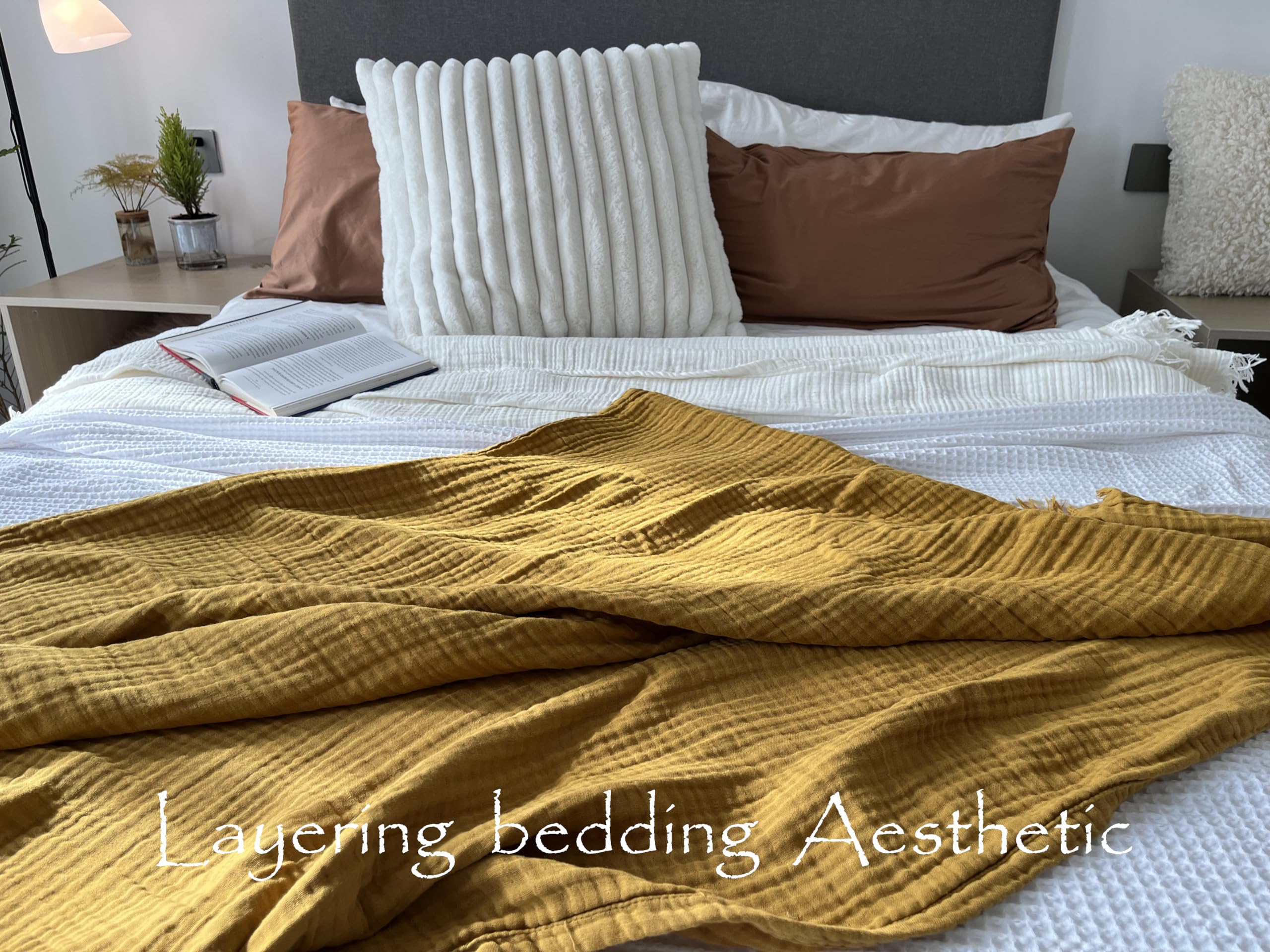 KyraHome 100% Organic Cotton 60