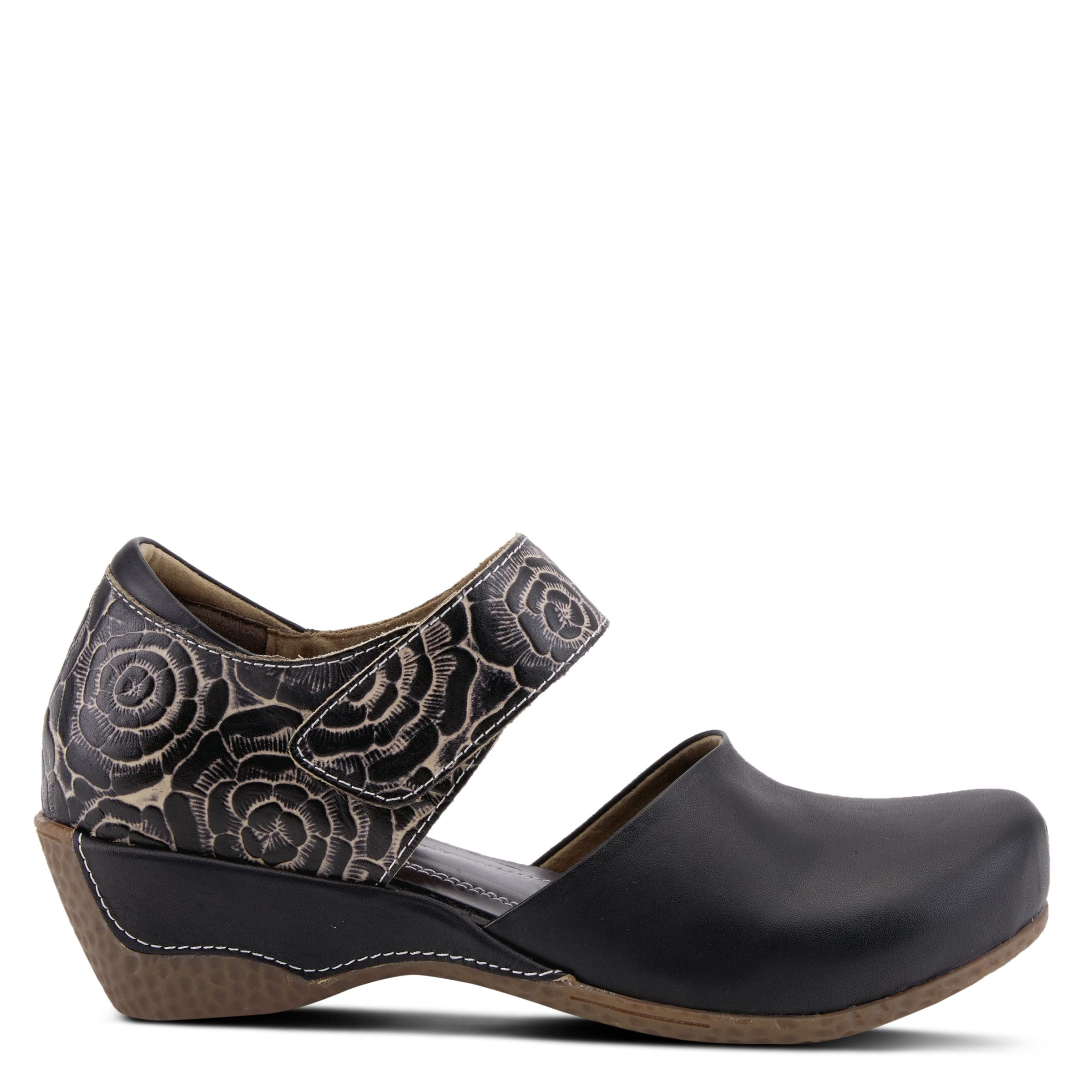 Spring Step L'Artiste Gloss-Pansy Mary Jane Shoes for Women - Comfortable Ladies Dress Shoes with Hook-and-Loop Closure - Casual & Wedding Shoes for Outdoor, Office, and Special Occasions