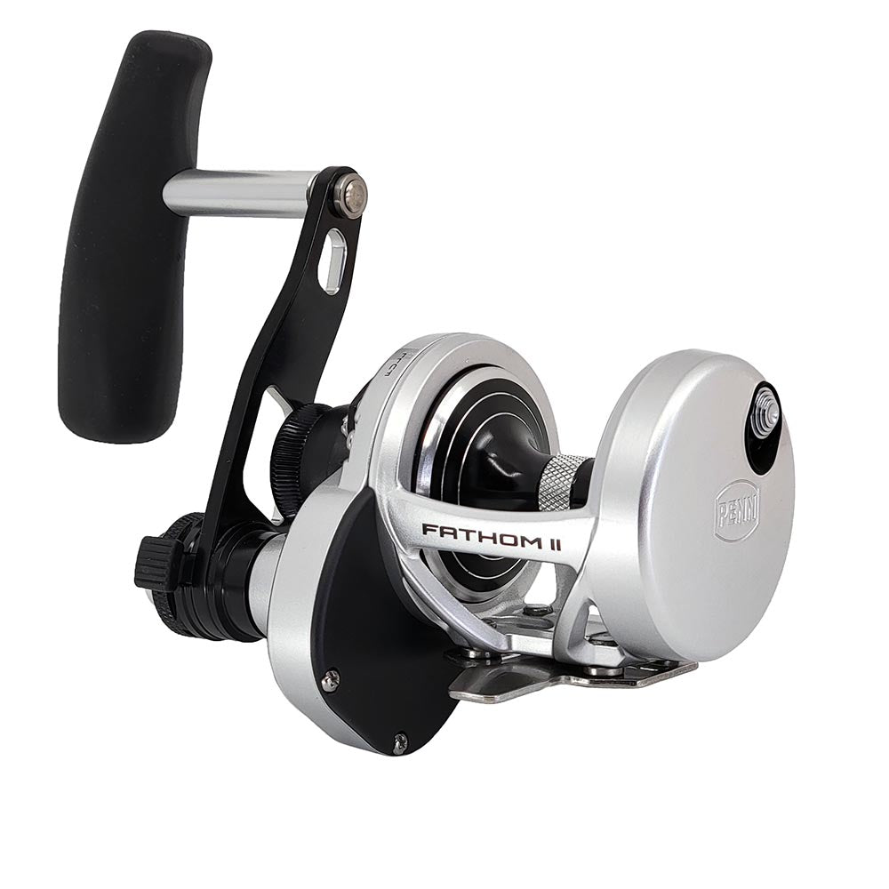 Penn Fathom II Two Speed Fishing Reels - Saltwater & Freshwater Fishing Gear for Offshore & Inshore Angling