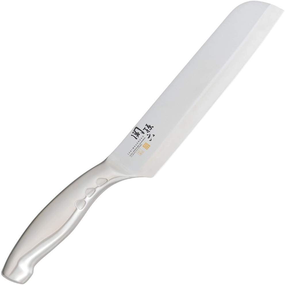 Premium Kai Seki Magoroku 180mm Usuba Japanese Vegetable Knife - High Carbon Steel Blade for Professional Chefs & Home Cooking - Perfect for Slicing, Peeling & Precision Vegetable Preparation