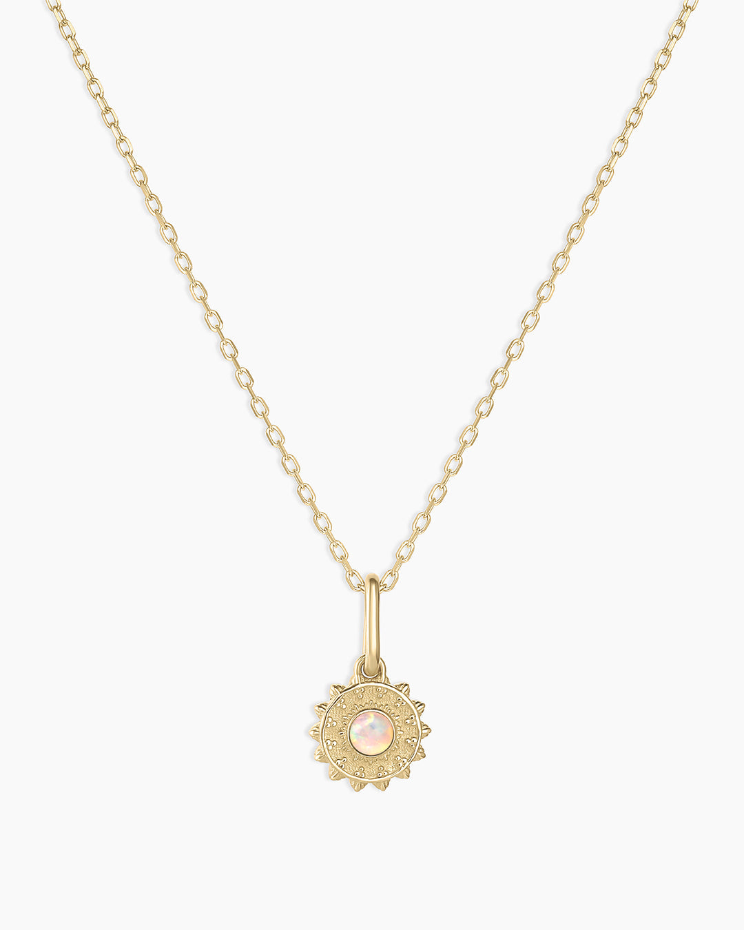Sun Birthstone Charm Necklace - Genuine Gemstone Jewelry for Women - Perfect Gift for Birthday, Anniversary & Special Occasions