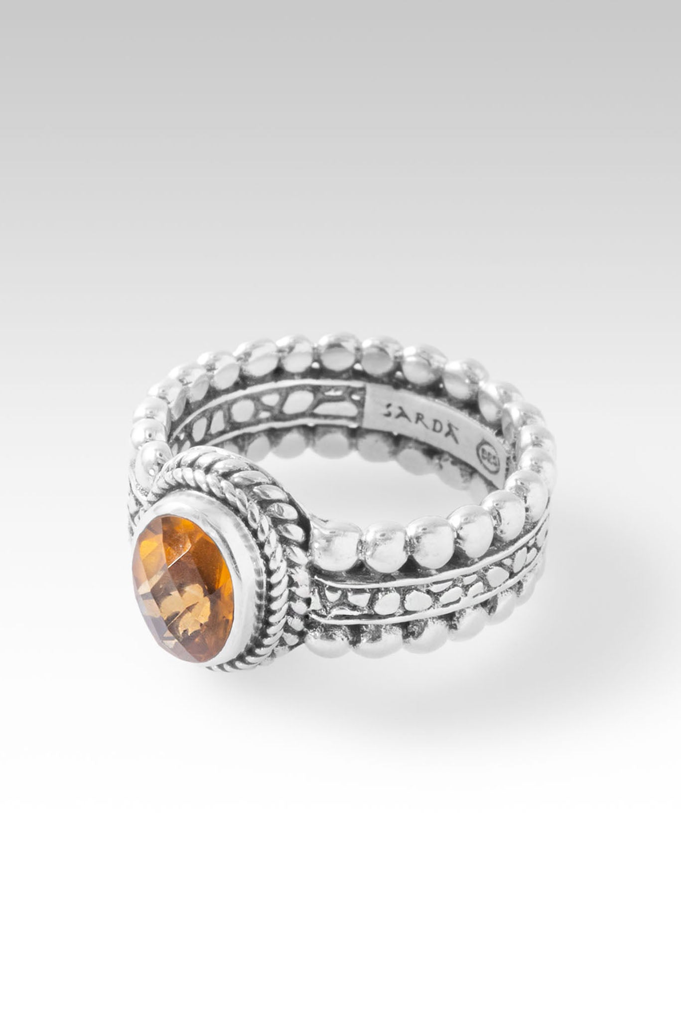 Hope and Future Ring II™ in Citrine - Elegant Citrine Gemstone Ring for Women, Perfect for Gifts, Anniversaries, and Special Occasions