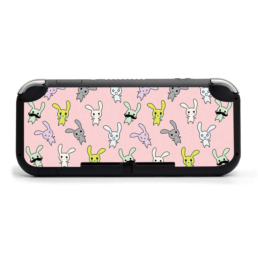MightySkins Protective Vinyl Decal Wrap Cover for Nintendo Switch Lite - Bunny Bunches Design | Durable, Customizable Skin | Easy to Apply & Remove | Made in USA | Perfect for Gaming, Travel & Personalization