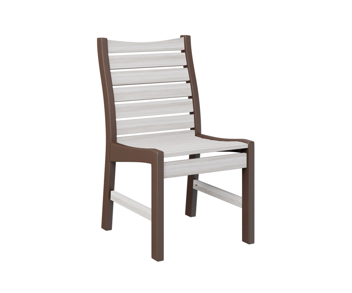 Berlin Gardens Bristol Dining Chair - Sturdy Outdoor Patio Furniture for Garden, Deck, and Poolside Use - Weather-Resistant & Comfortable Seating