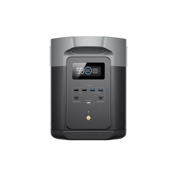 EcoFlow DELTA 2 Max Portable Power Station with Delta MAX Carrying Bag - Solar Generator for Camping, RV, Home Backup & Emergency Power Supply