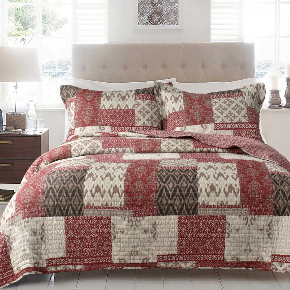 Aberdeen King Size Coverlet Set - Soft Luxury Bedspread for Single Bed | Perfect for Guest Rooms, Dorms & Cozy Bedrooms