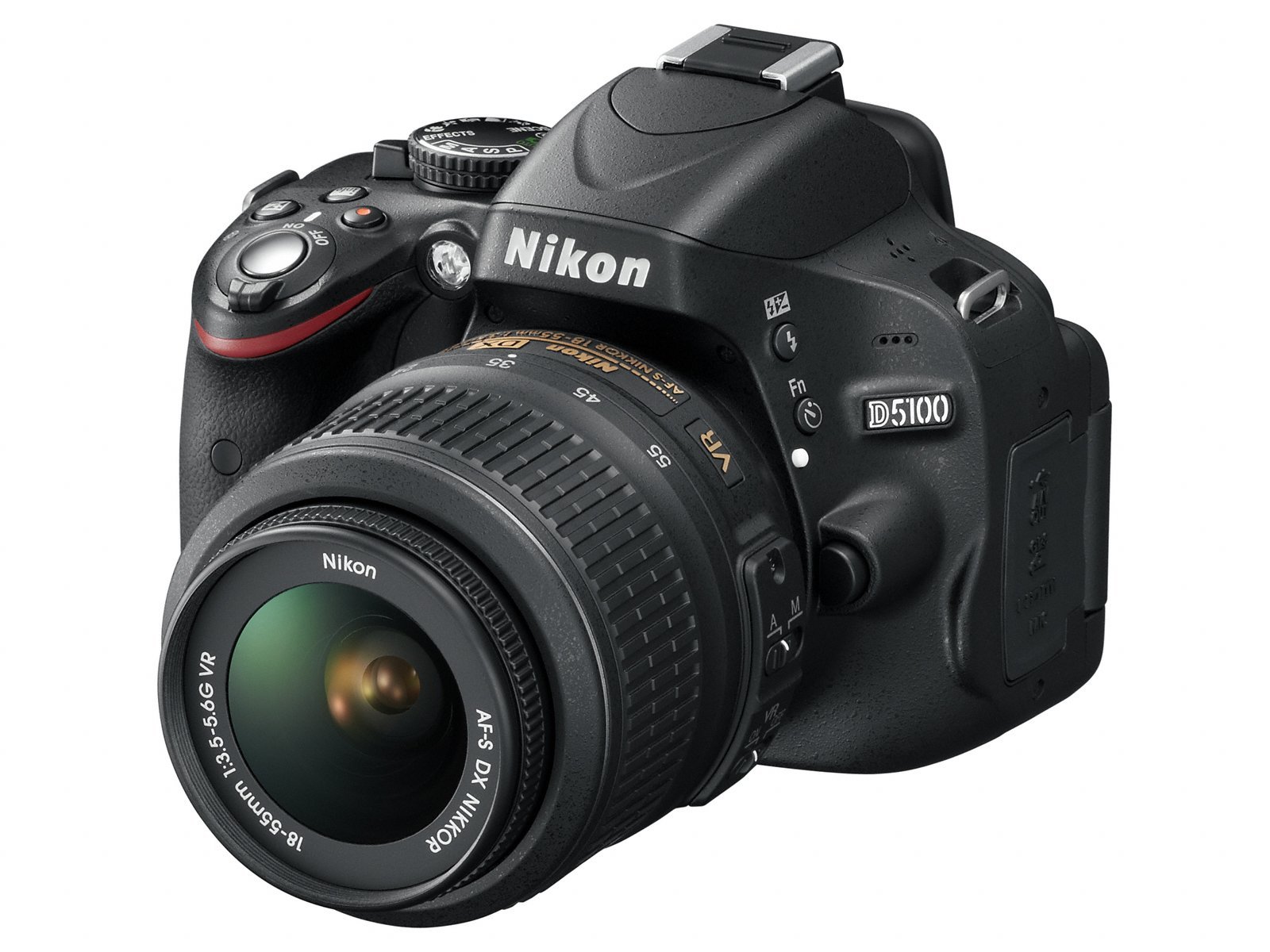 Nikon D5100 16.2MP Digital SLR Camera with 18-55mm VR Lens Kit (Renewed) - Perfect for Photography Enthusiasts, Travel & Portrait Shots