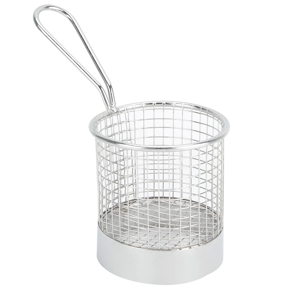 Premium Stainless Steel Snack Basket - Rustproof Round Food Container for Chips, Nuts & Candy | Perfect for Bars, Parties & Home Snack Storage
