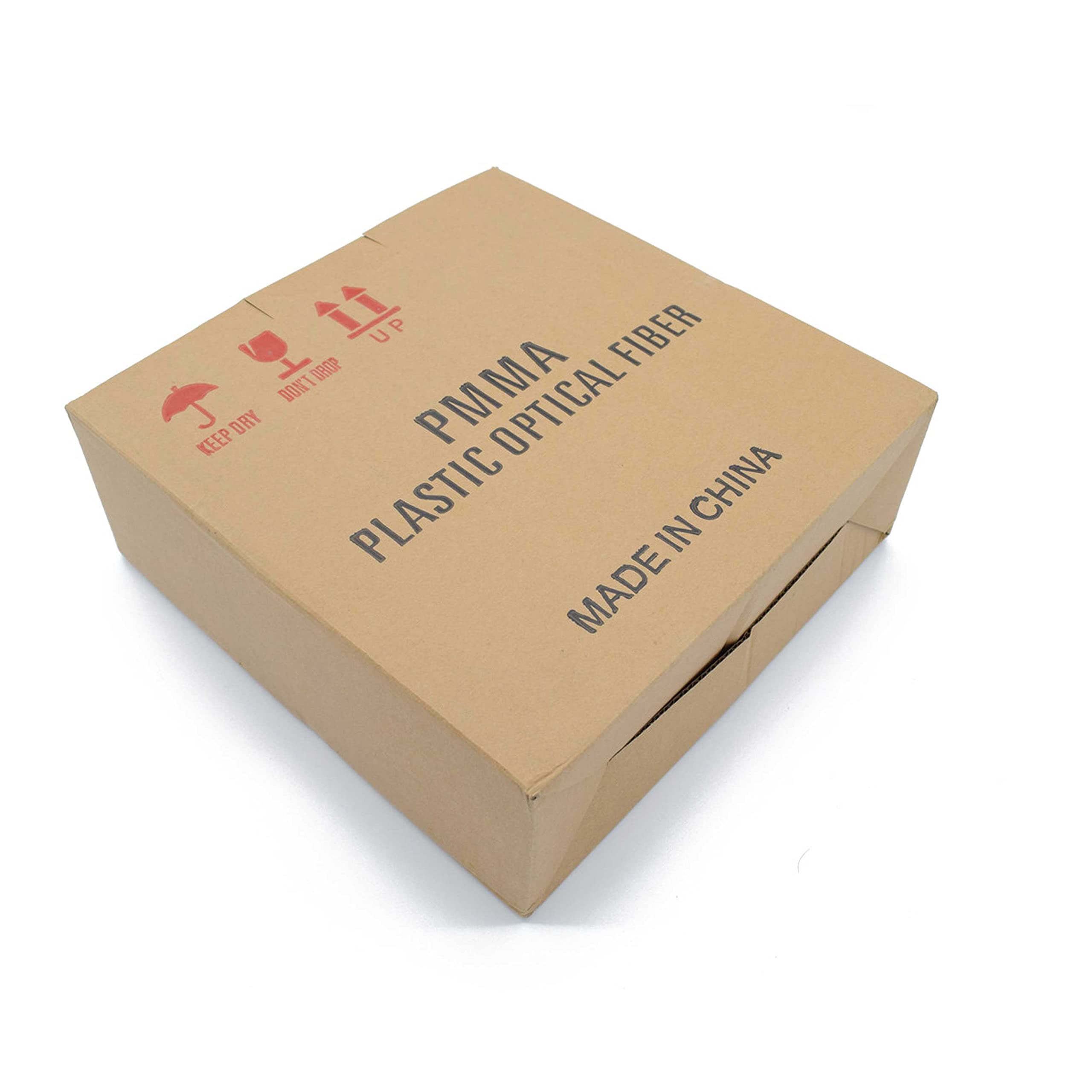 Ultra-Bright PMMA Plastic End Glow Optical Fiber Light - 0.029in Diameter, 8858ft Per Roll for DIY Star Ceiling, Car Headliner & Home Decoration - Perfect for Bedroom, Theater, and Party Lighting Effects