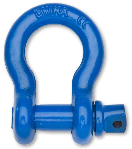 1.25 Inch Farm Clevis - Super Blue Powder Coated for Durability - Ideal for Tractor Implements, Fencing, and Agricultural Equipment