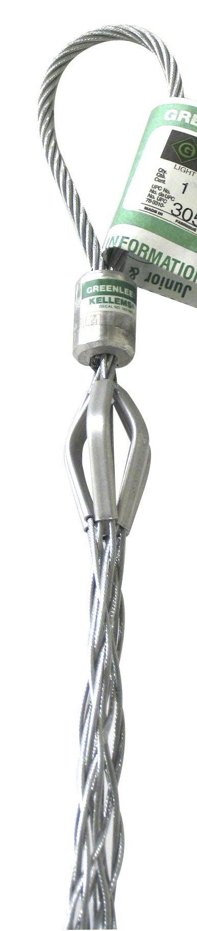 Greenlee 30502 Heavy-Duty Basket-Type Pulling Grip - 9600 LB Capacity for Cable & Wire Pulling | Ideal for Electrical Contractors & Industrial Applications