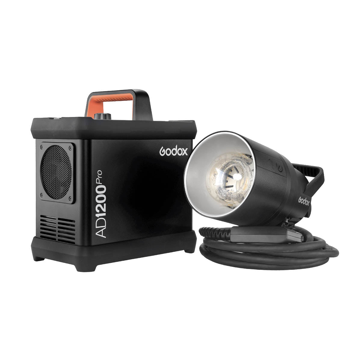 AD1200Pro 1200Ws Portable Battery Power Flash Head and Pack - Professional Photography Lighting Kit for Studio, Outdoor & On-Location Shoots